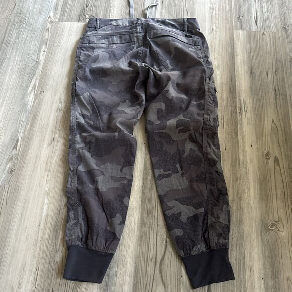 Prana Camo Cargo Nylon Joggers With Pockets Size 4 - Picture 6 of 8